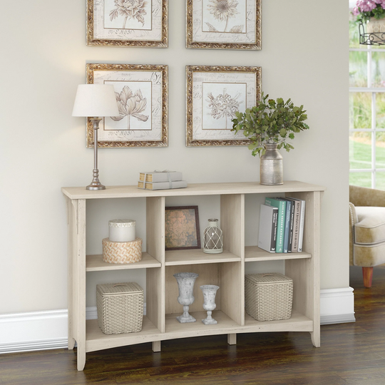 Antique White 6 Cube Organizer