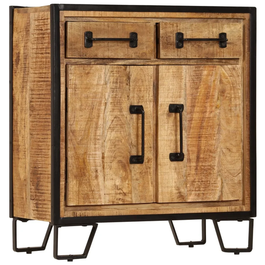 Sideboard 25.6"x11.8"x27.6" Solid Mango Wood