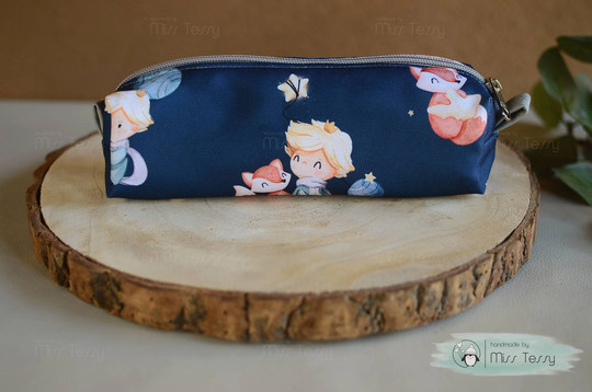 Custom Name Pencil Case For Boys | Personalized Little Prince Wasserdicht Zipper Pen Folder Gift Kids With