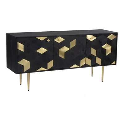 Amatia 63" Wide Mango Wood Sideboard