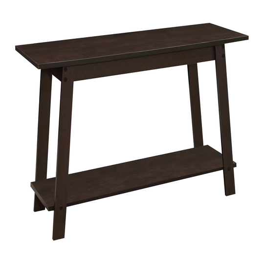 42" Cappuccino Brown Contemporary Rectangular TV Stand
