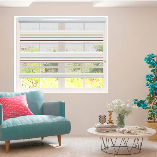 Arg Home Design Faith Multi Color Zebra Roller Shade