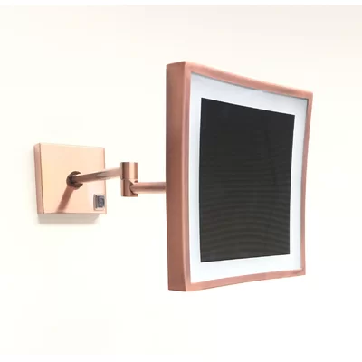 Wall Mounted LED Lighted Magnifying Makeup Mirror