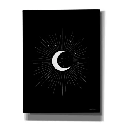 Astrological Moon by Rachel Nieman - Wrapped Canvas Graphic Art