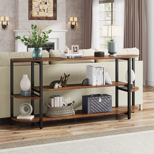 70.9 Inch Long Entry Console Table, Sofa Table for Entryway, Living Room