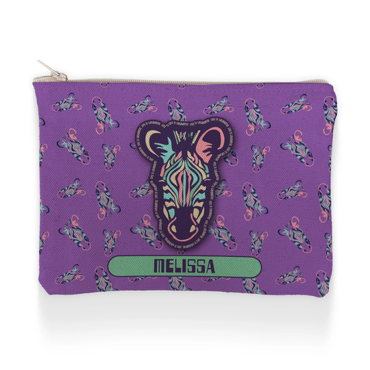 Makeup Pencil Case Magic Zebra