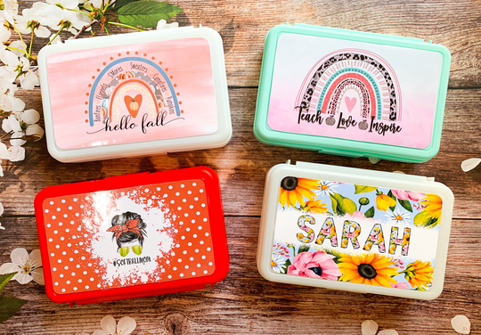 Teacher Pencil Box, Case, Back To School Supplies For Teachers, Gift Ideas, Mom Box Adults