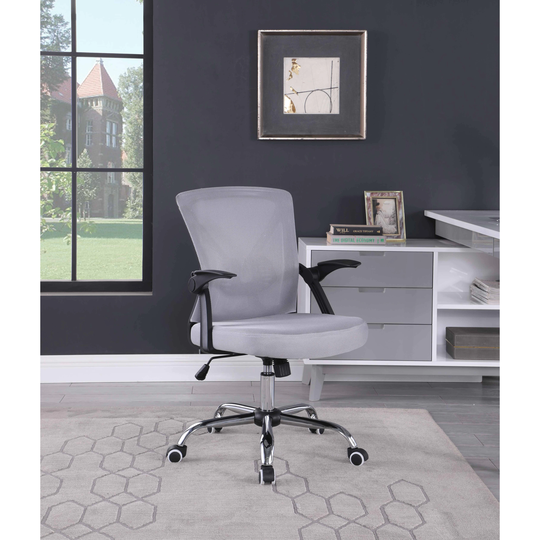 Somette Contemporary Ergonomic Computer Chair with Adjustable Arms - N/A