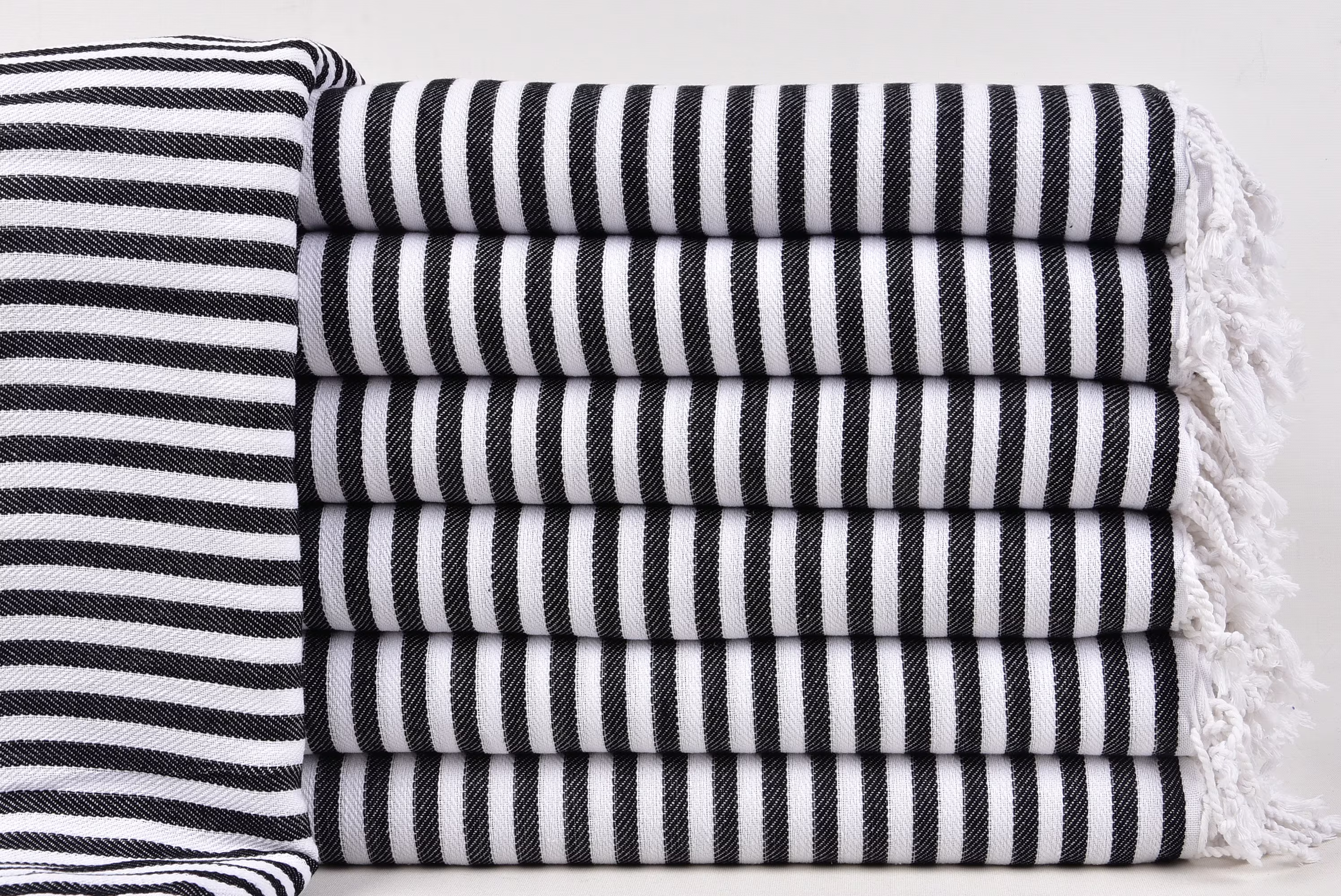 Sofa Blanket, Home Decor Striped 75x103 Inches Couch Cover, Curtain Organic Bedcover, Beach Throw
