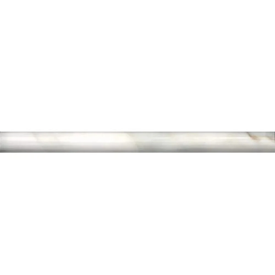 Apollo Tile 10 pack 0.6-in W x 12-in L Marble Honed Pencil Liner Tile Trim (0.5 Sq ft/case)