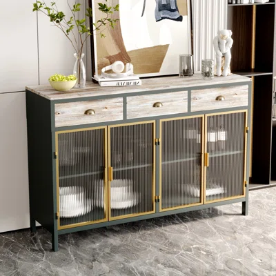 Jayden-Leigh 48" Wide 3 Drawer Sideboard