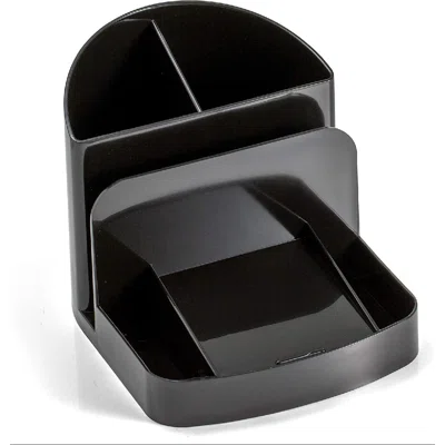 Kelwin Desk Organizer, 6 Compartments, Black