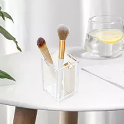 2 Pack Clear Acrylic Pen Holder