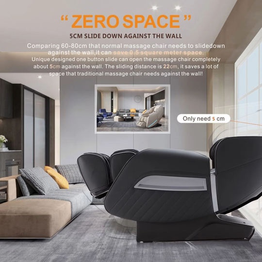 VibrantBath Massage Chair Full Body Zero Gravity Recliner Chair Smart Sofa Chair