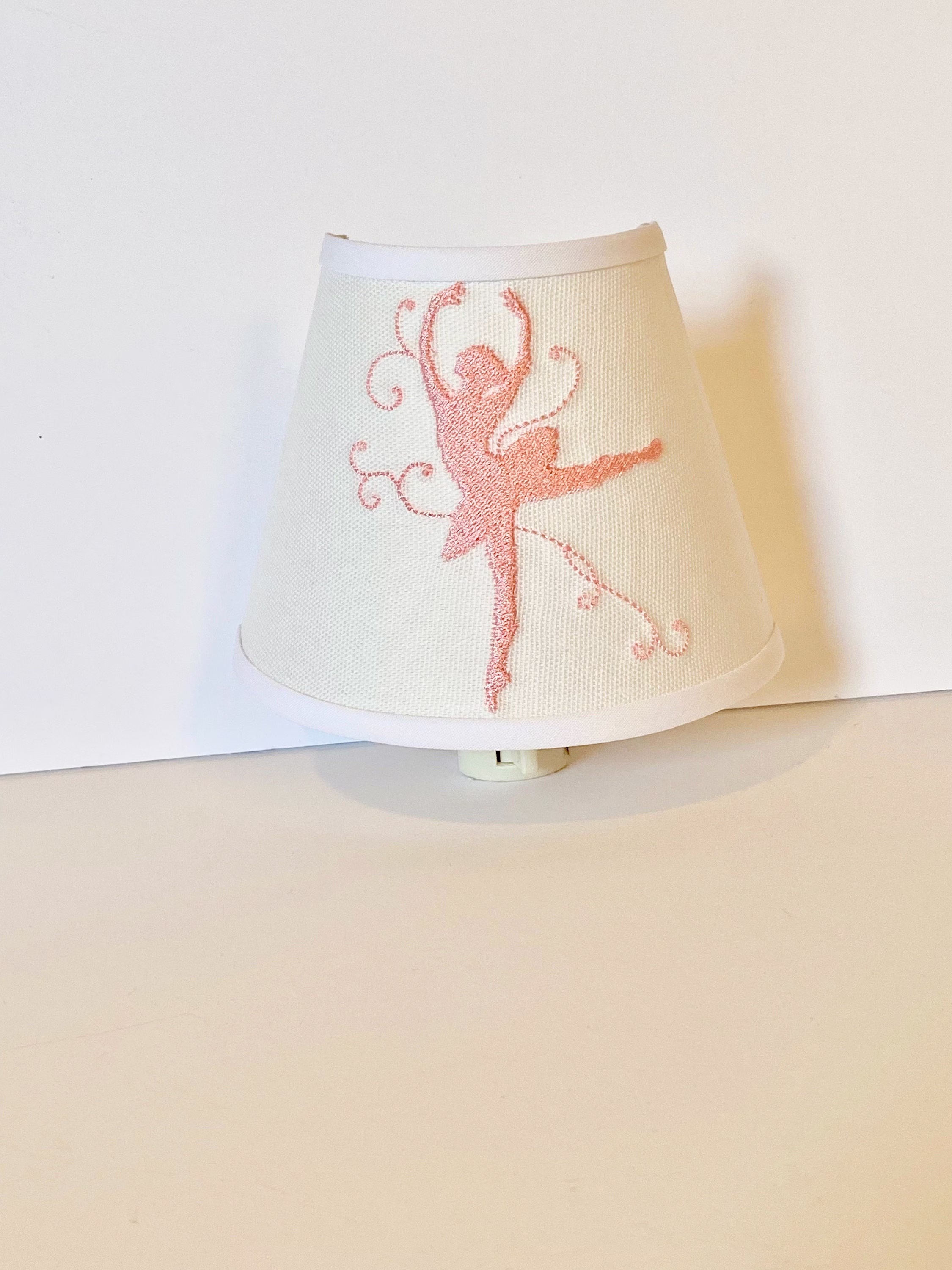 Embroidered Ballerina Night Light | Other Colors Available