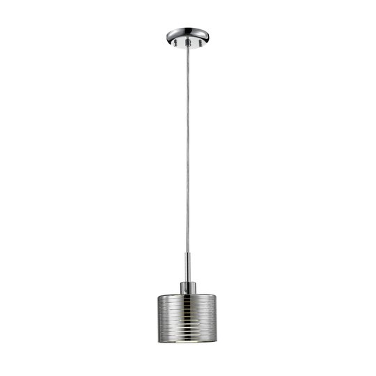 Avery Home Lighting Sempter Chrome 1-light 6.25-inch Pendant
