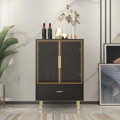 Gelu 23.6" Wide 1 Drawer Sideboard