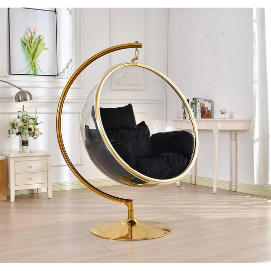 Bubble standing Chair Gold