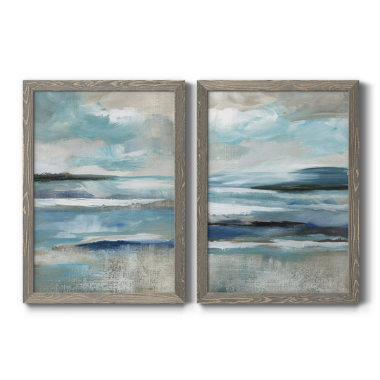 Distant Drama I-Premium Framed Canvas - Ready to Hang - Multi-Color