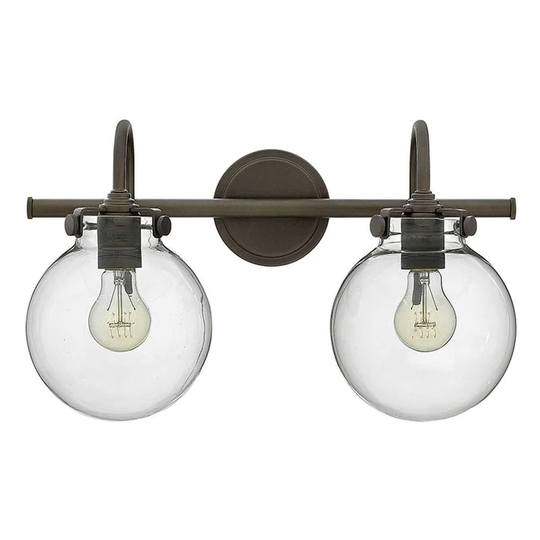 Hinkley Lighting 2 Light 19.25" Width Bathroom Vanity Light with Clear