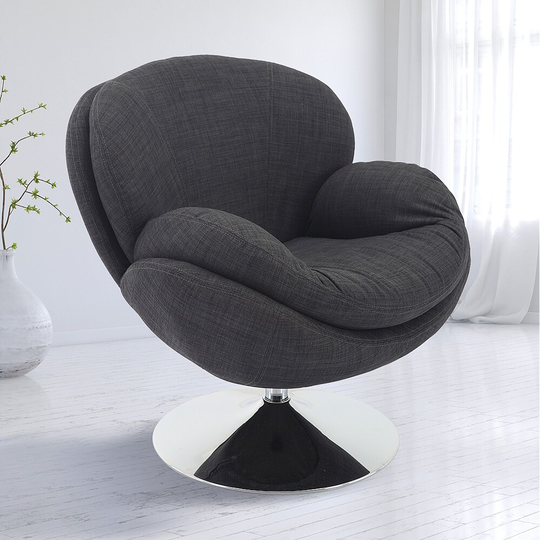 Relax-R Strand Leisure Accent Chair in Khaki Fabric