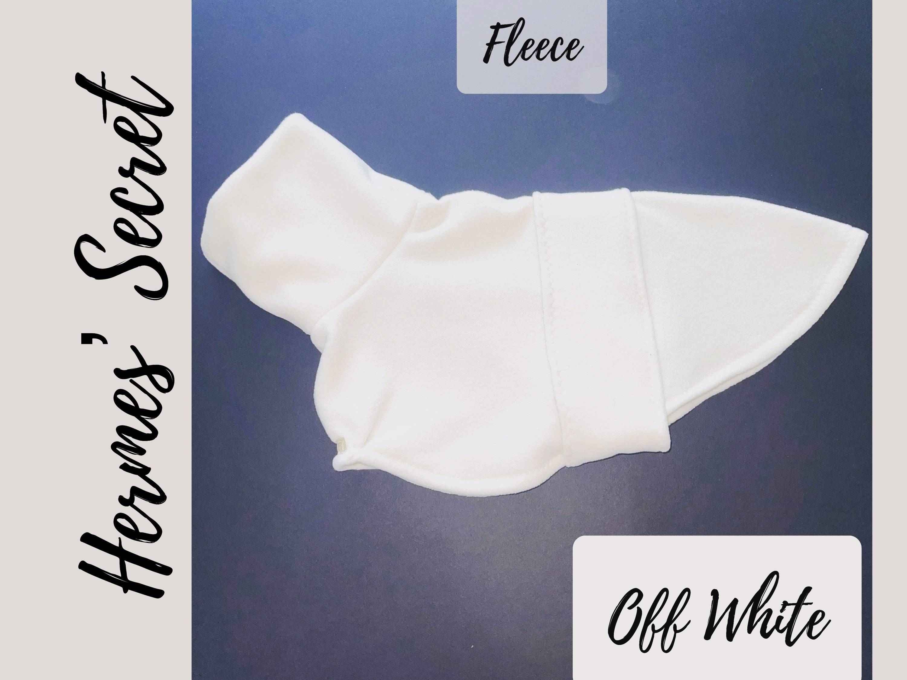 Hermes' Secret Off White Fleece Jammies