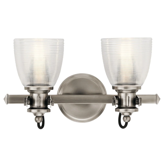 Kichler Lighting Flagship Collection 2-light Pewter Bath/Vanity Light