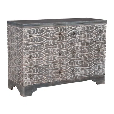48" Wide 6 Drawer Sideboard