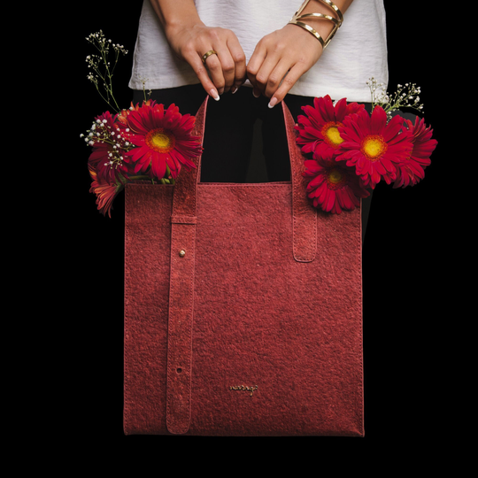 Vegan Coconut Leather Bag