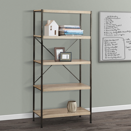 Saint Birch Langer Light Oak Bookcase