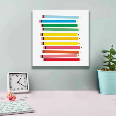 Colored Pencils by Ann Kelle - Wrapped Canvas Graphic Art