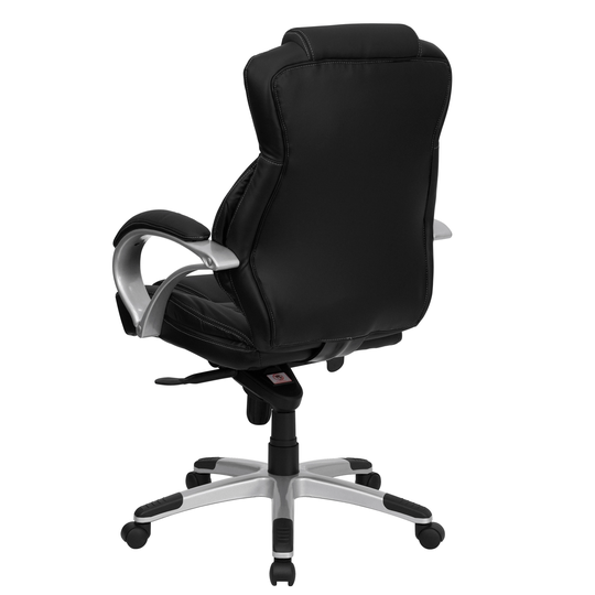 High Back LeatherSoft Contemporary Executive Swivel Ergonomic Office Chair