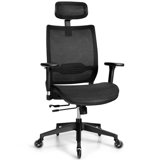 Costway Office Chair Adjustable Mesh Computer Chair with Sliding Seat