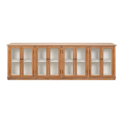 Ezra 71'' Wide 8 Drawer Pine Wood Sideboard