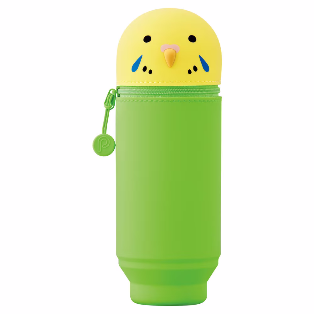 Punilabo Stand Pencil Case | Big - Parakeet