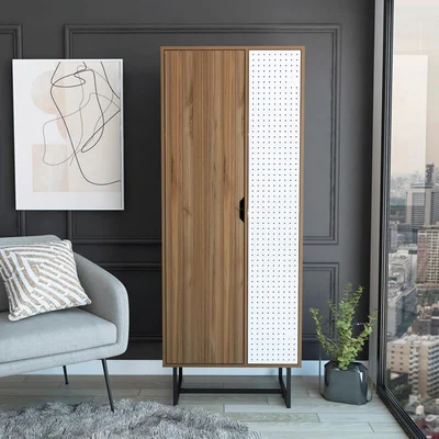 Steinway 8 - Shelf Storage Cabinet