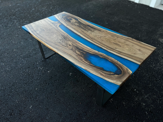 English Walnut River Table
