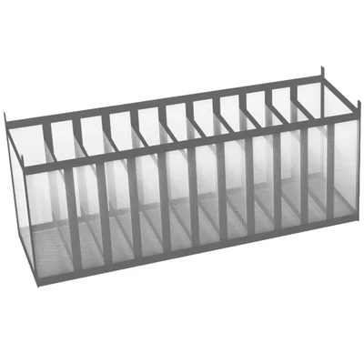 4.7" H x 12.6" W x 4.7" D Closet Drawer Organizer