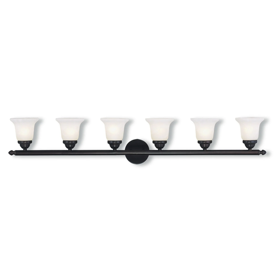 Livex Lighting Neptune Bronze Steel 6-light Bath Light