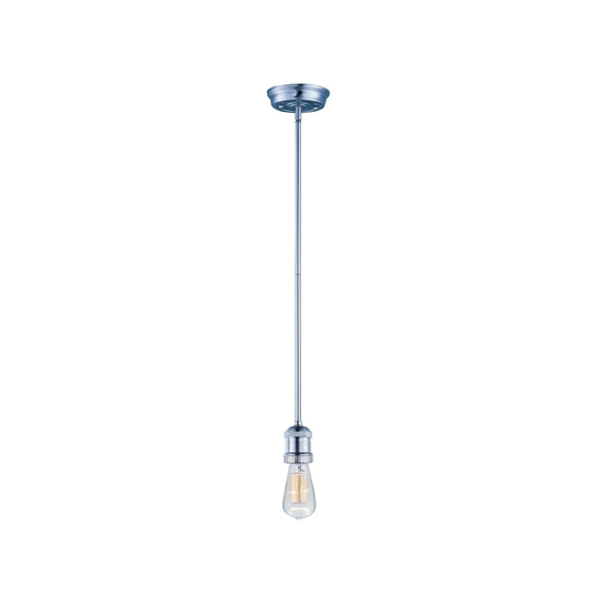 Mini Hi-Bay 1-Light Pendant Stem Hung W/Bulb