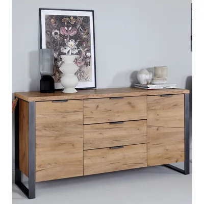 Draylen 59'' Wide 3 Drawer Sideboard