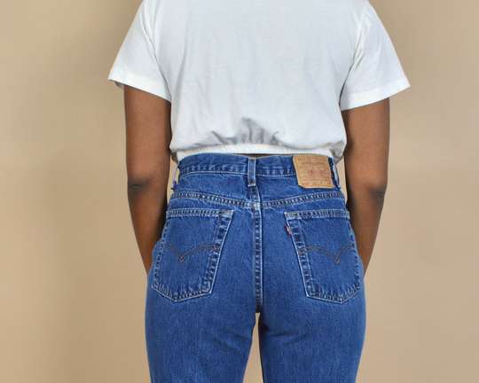 Levi's 512 Size 29 Slim Fit Tapered Leg Vintage Denim Jeans