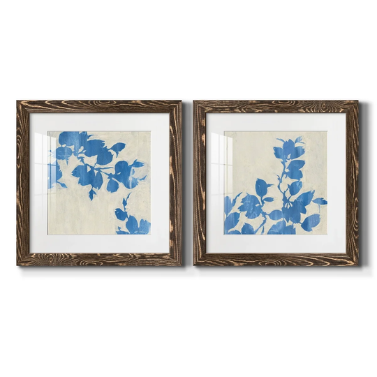 FALLING LEAVES III-Premium Framed Canvas- Ready to Hang - Multi-Color