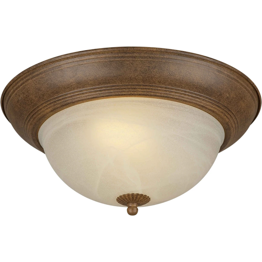 Forte Lighting Energy Efficient Fluorescent 14Wx6H Indoor Flushmount