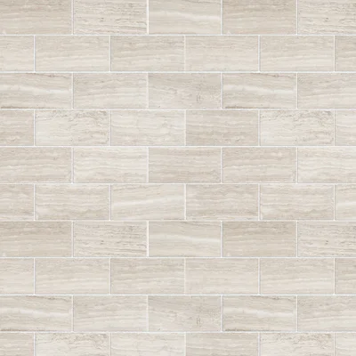 2" x 4" Marble Brick Joint Mosaic Wall Tile