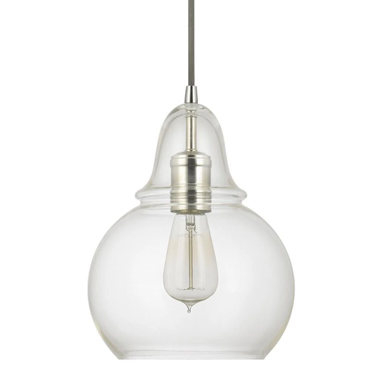 Urban 1-light Polished Nickel Mini Pendant