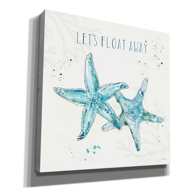 Deep Sea VI by Anne Tavoletti - Wrapped Canvas Textual Art Print
