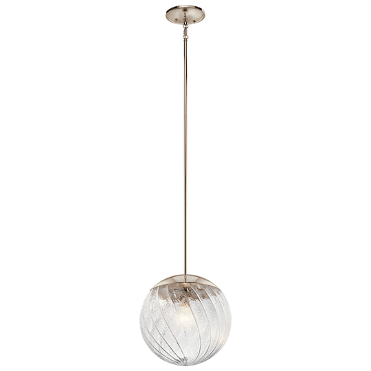 Kichler Amaryliss 1-light Polished Nickel Pendant