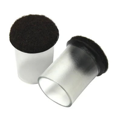 Sleeve Glides with Clear Felt Floor Protector Size 4