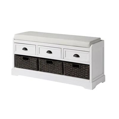 Saldana Drawer Storage Bench